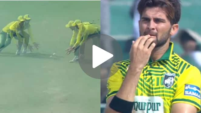 [Watch] Shaheen Afridi's Angry Reaction As Hilarious Fielding Saves Saim Ayub From A Duck